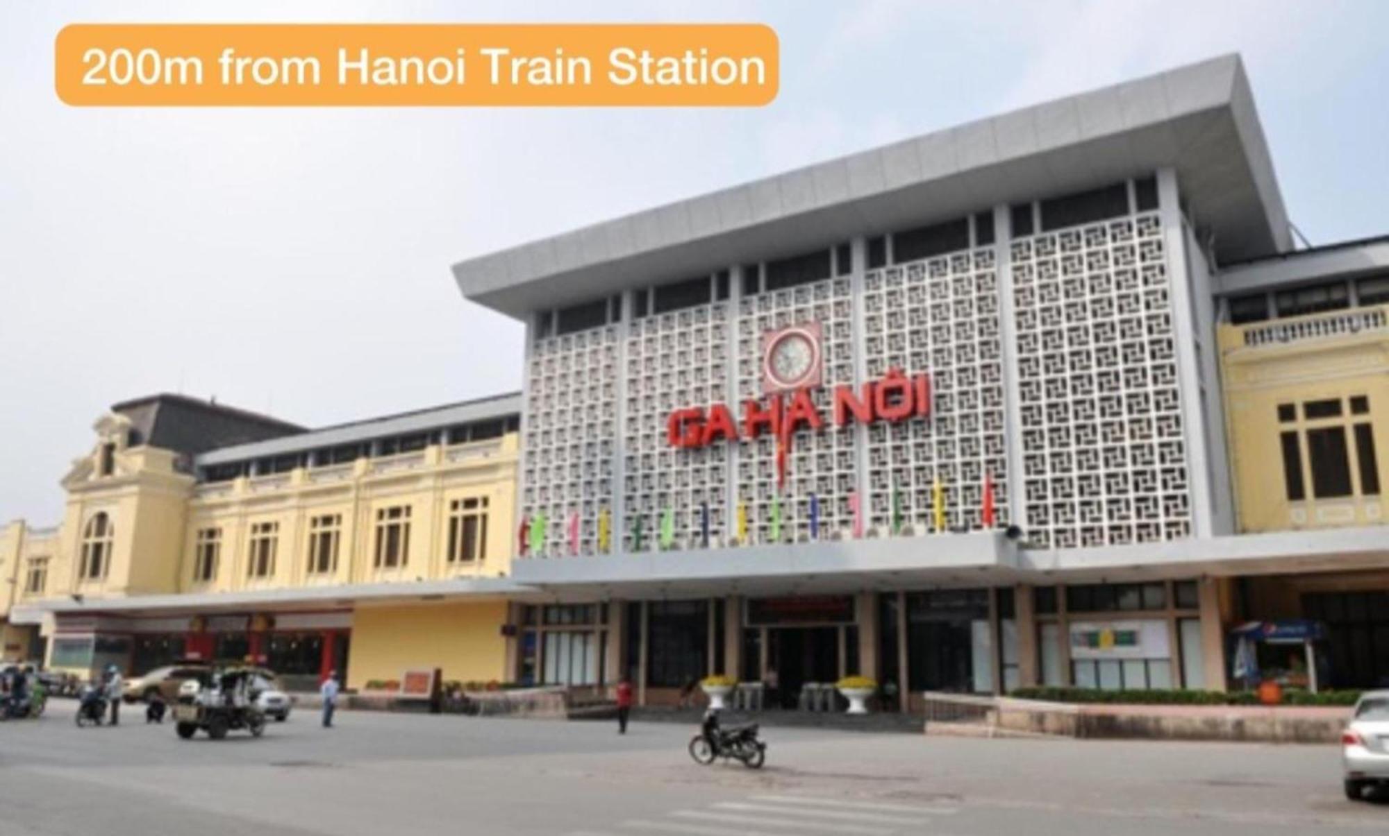 Lushstay Cozy Hostel - Hanoi Train Station Kültér fotó